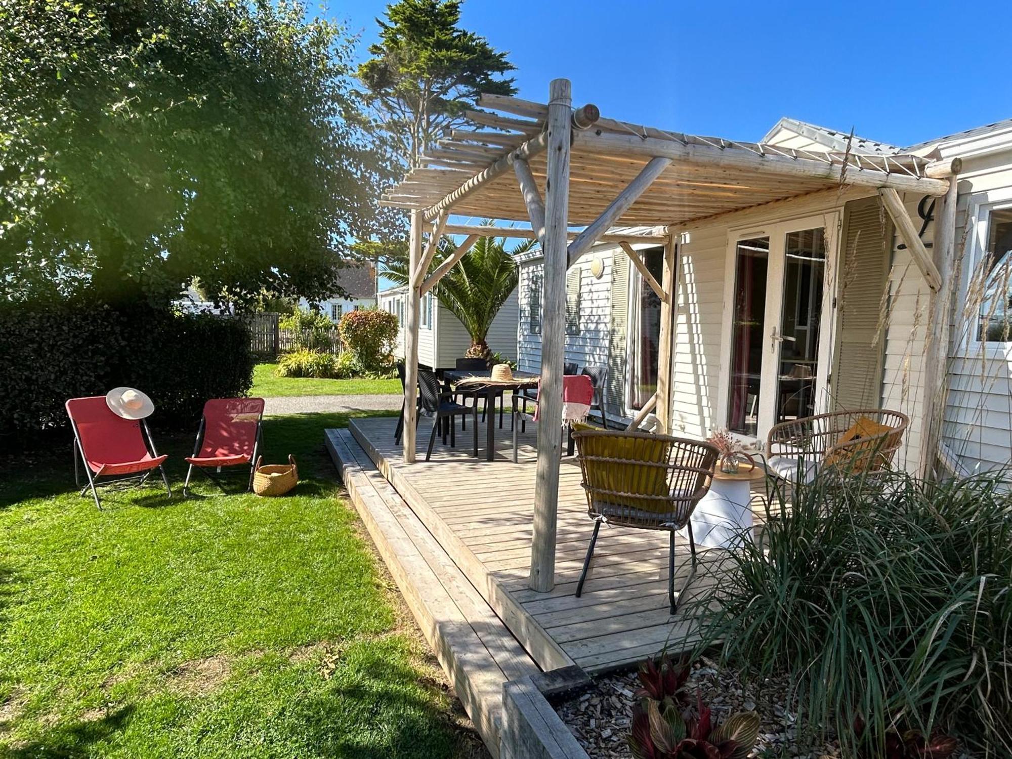 Camping De La Cote Des Legendes Brignogan-Plages Kültér fotó